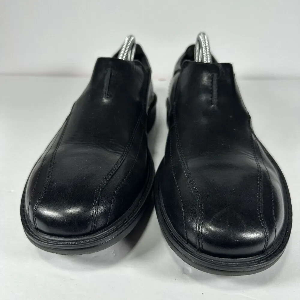 Clarks Men's Slip-Resistant Leather Slip-On Loafers - Size 9.5 M